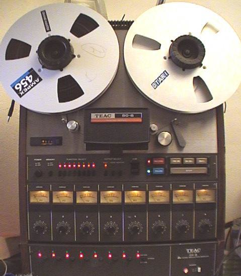 TEAC 80-8 Reel to Reel with TEAC DX 8 Noise Reduction Module